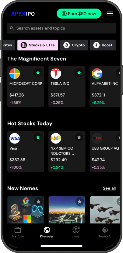 Global Stocks and ETFs Trading Platform